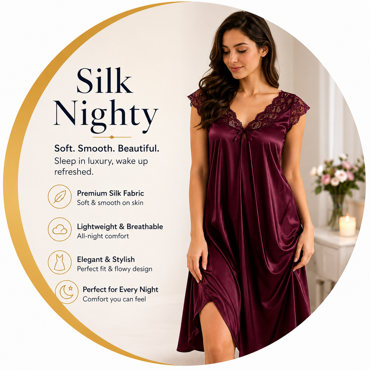 Silk Nighty